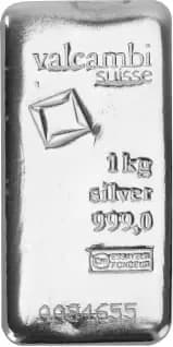 1kg Silver Bar