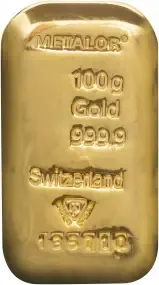 100g Gold Bar